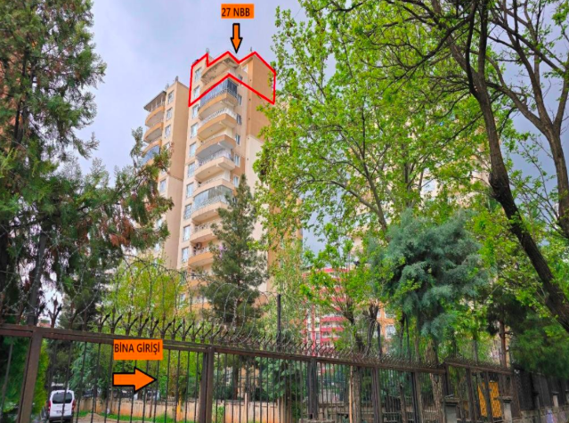 DİYARBAKIR KAYAPINAR'DA 6+1 270 M2 SATILIK DAİRE